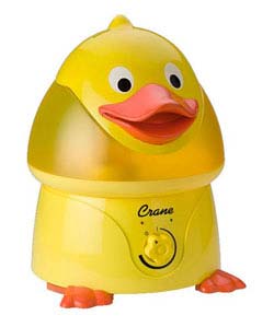 Crane Ultrasonic Cool Mist Humidifier, Duck (1 Gallon)