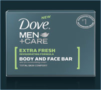 Extra Fresh Body and Face Bar Box