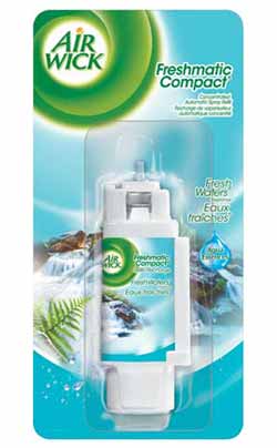 AIR WICK� FRESHMATIC� Compact Refill Aqua Essences FRESH WATERS� 0.8 oz., Pack of 10 Product Shot