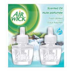 AIR WICK� Scented Oil Twin Refill FRESH WATERS� (40ml) 2/.67 oz. Product Shot