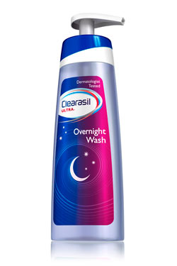 CLEARASIL Ultra Overnight Wash Pump (6.78 ounce) Product Shot