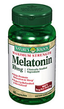 Nature's Bounty Maximum Strength Melatonin 10 mg (60 Capsules)