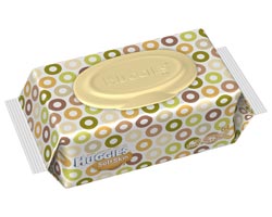 HUGGIES Soft Skin Shea Butter Baby Wipes, Soft Pack, 64-Count (Pack of 4) Product Shot
