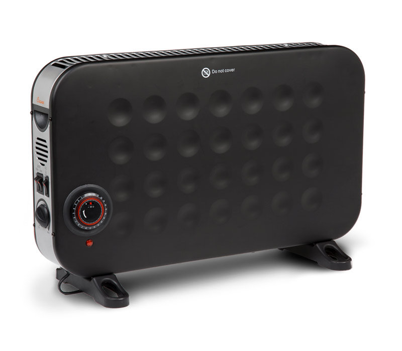 Crane Convection Heater, Black Space Heaters