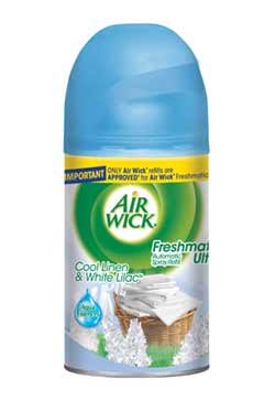 AIR WICK FRESHMATIC Ultra Refill Cool Linen & White LILAC® 6.17 oz. Product Shot