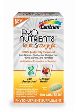Centrum ProNutrients Fruit and Veggie, 100-Count Product Shot