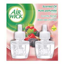 AIR WICK� Scented Oil Twin Refill COUNTRY BERRIES� (40ml) 2/.67 oz. Product Shot