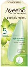 AVEENO POSITIVELY RADIANT Eye Illuminator (0.5 Fluid Ounce) Product Shot