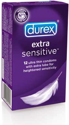 DUREX - Extra Sensitive Condom 18/12ct. Product Shot