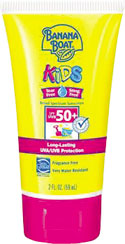 Banana Boat Kids Tear-Free Lotion SPF 50, 2 fluid ounces Product Shot