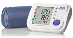 A&D Medical Premier Talking Blood Pressure Monitor with TriCheck and SmoothFit Cuff (UA-1030T) Product Shot