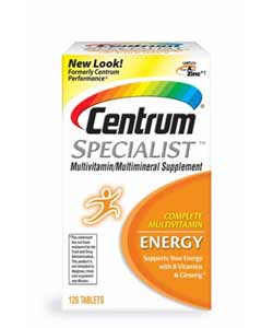Centrum Specialist Energy 120 CT Product Shot