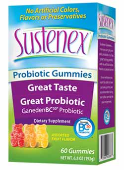 Sustenex Probiotic Gummies product shot