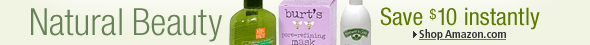 Save $10 on $49 Natural & Organic Personal Care Event