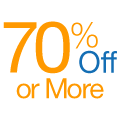 Save up to 70%