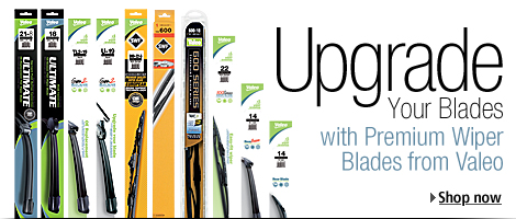 Upgrade Your Blades with Premium Wiper Blades from Valeo: Find the right blades for your car, truck, or SUV -- Shop Amazon.com