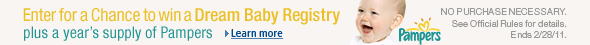Enter to Win a Dream Baby Registry