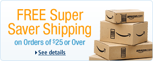 Free Super Saver Shipping at Amazon.com