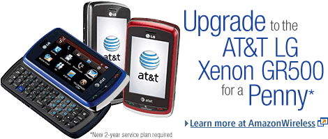 Upgrade to the AT&T LG Xenon for a Penny