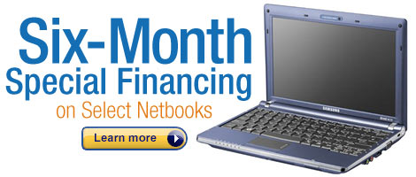 six month special financing on