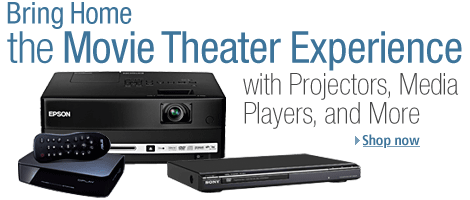 Blu-ray Players, Projectors, Media Players at Amazon.com