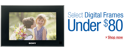 Digital frames under $80