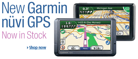 Newest Garmin's n�vi GPS Navigators Now in Stock at Amazon.com