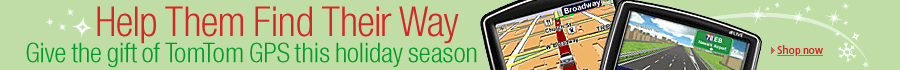 Help Them Find Their Way: Give the Gift of TomTom GPS This Season at Amazon.com