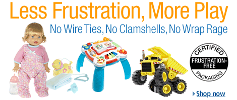 Toys with Frustration-Free Packaging