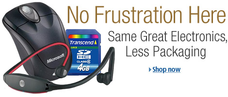Shop Electronics in Frustration-Free Packaging