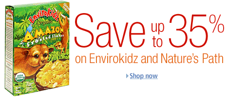 Save up to 35% on Nature's Path and Envirokidz