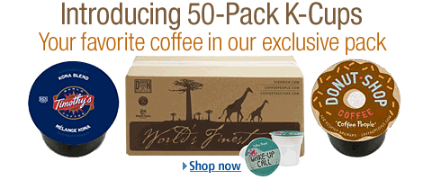 Exclusive 50 Count K-cups