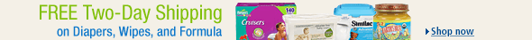 FREE Two-Day Shipping on Diapers, Wipes, and Formula
