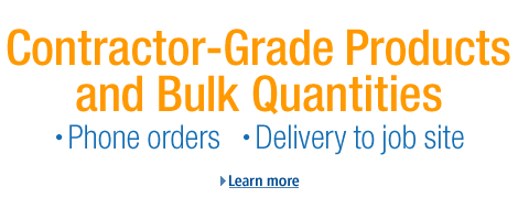 Contractor-grade products, phone orders, delivery to the job site