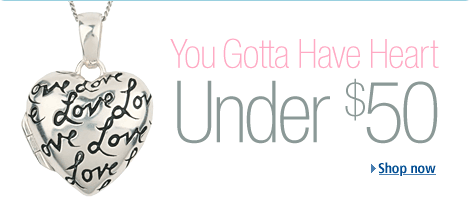 Heart Jewelry Under $50