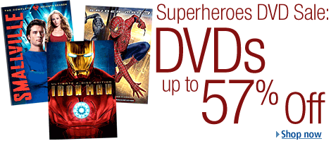 Superheroes DVD Sale - Save up to 57%