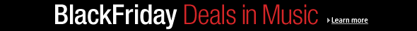Black Friday Deals in Music