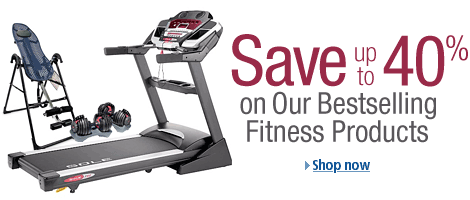 Save up to 40% on Our
 Bestselling Fitness Equipment
