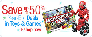 Year End Deals in Toys and Games