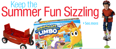 Sizzling summer toys and games