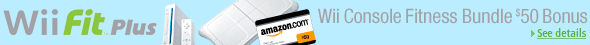 Get a $50 Gift Card with a Wii Console and Wii Fit Plus