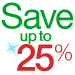 Save on construction toys