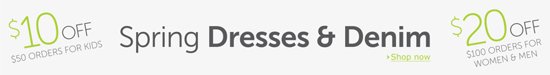 Spring Denim and Dresses Promotion