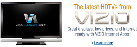 Check out VIZIO's new HDTVs