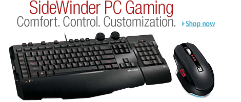 SideWinder PC Gaming by Microsoft