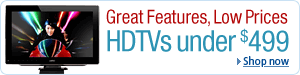 HDTVs Under $499