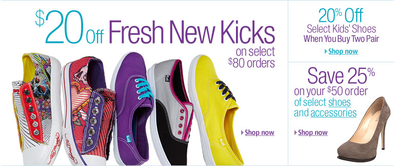 $20 Off Select $80 Orders
