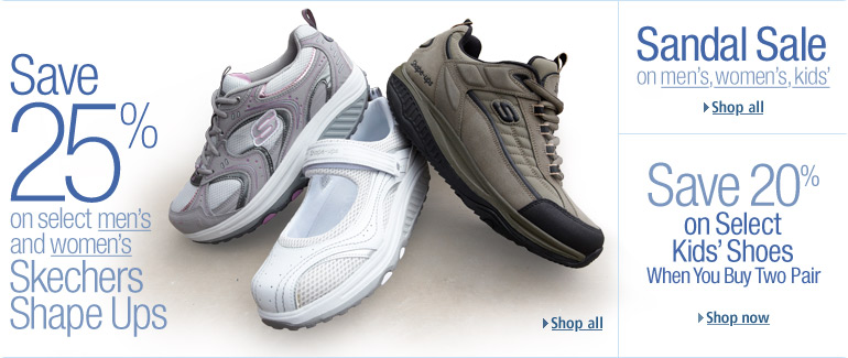 25% Off Select Skechers Shape Ups