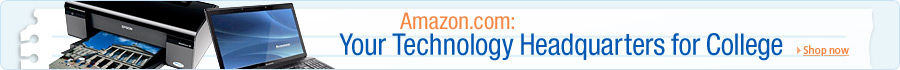 Amazon.com is your technology headquarters for college