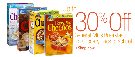General Mills Chex Cheerios Nature Valley Back to School 2010